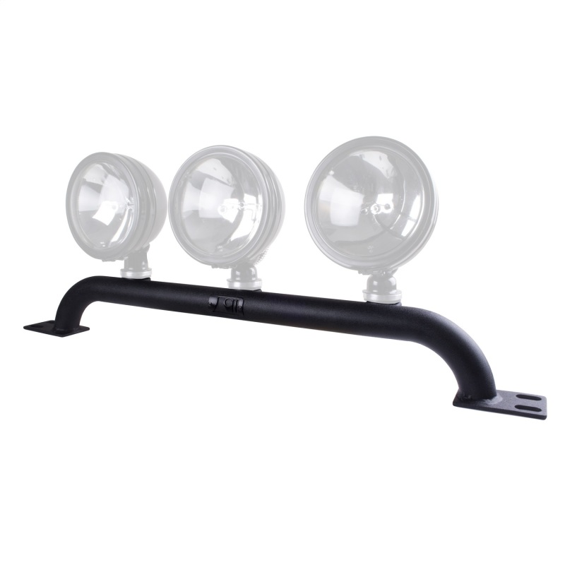 Jeep Wrangler TJ Light Bar - Front Bumper - Rugged Ridge - Textured - Black - `97-`06